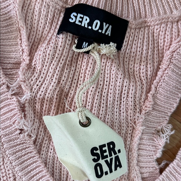 SER.O.YA Blush Knit Top - Picture 4 of 4